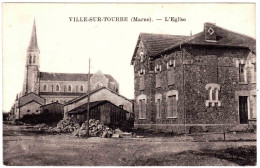 51 - B23563CPA - VILLE SUR TOURBE - Eglise (Reconstruite) - Très Bon état - MARNE - Ville-sur-Tourbe