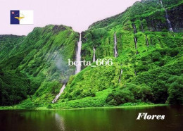 Azores Flores Island Waterfalls New Postcard - Açores