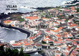 Azores São Jorge Island Velas Aerial View New Postcard - Açores