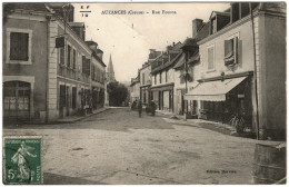 23 - B25940CPA - AUZANCES - Rue Fourot, Hotel - Bon état - CREUSE - Auzances