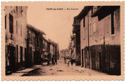 1 - B23570CPA - PONT De VAUX - Rue Franche - Marechal Ferrant - Parfait état - AIN - Pont-de-Vaux