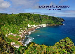 Azores Santa Maria Island São Lourenço Bay Aerial View New Postcard - Açores