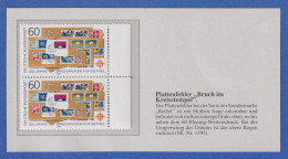 Bundesrepublik 1988 Briefm. Für Bethel Mi.-Nr. 1395 Mit PLF III Stempel ** - Varietà E Curiosità