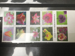 VS / USA - Complete Set Tuinbloemen 2021 - Usados