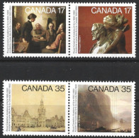 Canada 1980. Scott #849-52 (MNH) Royal Canadian Academy Of Arts Centebary (Complete Set) - Neufs