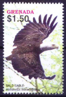 Grenada 2005 MNH, Bald Eagle (Halliaeetus Leucocephalus), Birds Of Prey - Adler & Greifvögel