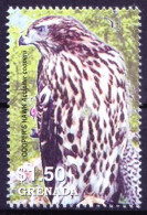 Grenada 2005 MNH, Coopers Hawk (Accipiter Cooperii), Birds Of Prey - Adler & Greifvögel
