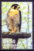 Grenada 2005 MNH, Peregrine Falcon (Falco Peregrinus), Birds Of Prey - Adler & Greifvögel