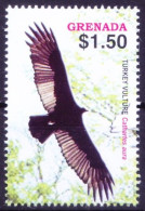 Grenada 2005 MNH, Turkey Vulture (Carthartes Aura), Birds Of Prey - Adler & Greifvögel