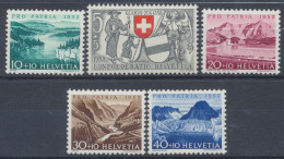 Schweiz, MiNr. 570-574, Postfrisch - Unused Stamps