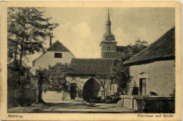 Mühlberg, Pfarrhaus Und Kirche - Gotha