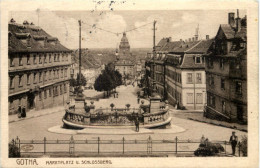 Gruss Aus Gotha, Marktplatz U. Schlossberg - Gotha