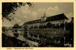 Breslau - Universität Mit Neuer Brücke - Schlesien