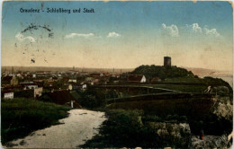 Graudenz - Schlossberg Und Stadt - Feldpost Landw. Inf. Regt. 101 - Pommern