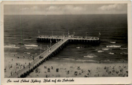 Seebad Kolberg - Blick Auf Die Seebrücke - Pommern