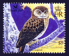 Hawk Owl, Birds Of Prey, Solomon Islands 2004 MNH - Uilen