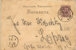 Gotha Ganzsache 1883 - Gotha