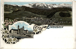 Gruss Aus Einsiedeln - Litho - Einsiedeln