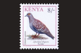 Kenya MNH 1993, Speckled Pigeon, Kunda, Birds - Uilen