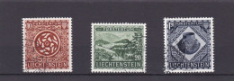 Liechtenstein 1954, Cat. Zumstein 263/65 ° Découvertes Préhistoriques. - Usati