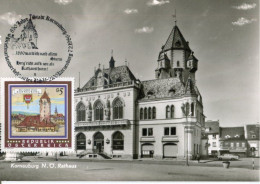 X1567 Austria, Maximum Card 1986 Rathaus Of Korneuburg,  Architecture - Cartas Máxima