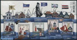 Netherlands 2016 Beautiful Netherlands, Fishing Villages S/s, Mint NH, Nature - Transport - Various - Fish - Fishing -.. - Nuevos