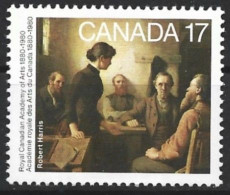 Canada 1980. Scott #849 (MNH) Meeting Of The School Trustee, By Robert Harris - Neufs