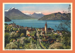 A590 / 317 Suisse Vitznau Mit Stanser Und Buochserhorn - Vitznau