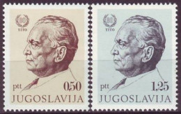 YUGOSLAVIA 1466-1467,unused - Unused Stamps