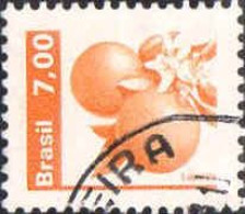 Brésil Poste Obl Yv:1467 Mi:1817 Leranja Oranges (Beau Cachet Rond) - Usados