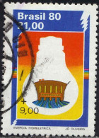 Brésil Poste Obl Yv:1412 Mi:1755 Energie Hidreletrica (Beau Cachet Rond) - Usati