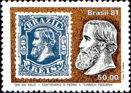 Brésil Poste N** Yv:1485 Mi:1836 Pedro II Cabeca Pequena - Ungebraucht