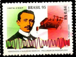 Brésil Poste Obl Yv:2228 Mi:2642 Homagem A Guglielmo Marconi (Obli. Ordinaire) - Gebraucht