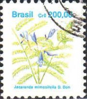 Brésil Poste Obl Yv:2023 Mi:2420 Jacaranda Mimosifolia (Beau Cachet Rond) - Gebraucht