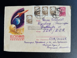 RUSSIA USSR 1961 LETTER TO ELGERSBURG 21-11-1961 SOVJET UNIE CCCP SOVIET UNION SPACE - Storia Postale