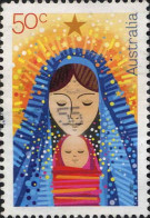 Australie Poste Obl Yv:3183 Mi:3314 Noël Vierge & L'Enfant (Obl.mécanique) - Used Stamps