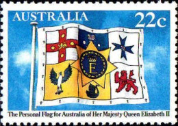 Australie Poste N** Yv: 734 Mi:748I Personal Flag Autralia Of Queen Elisabeth II - Mint Stamps