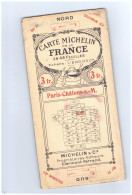 CARTE MICHELIN DE LA FRANCE-PARIS=CHALONS-S,- EN 48 FEUILLES 1/200000°- N°11 -3Fr - Wegenkaarten