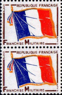 France FM N** Yv:13 Mi:13 Drapeau National (Bloc De 4) - Francobolli  Di Franchigia Militare