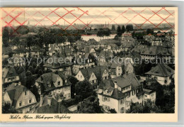 43331065 Kehl Rhein Stadtpanorama Blick Gegen Strassburg Zensur Stempel Kehl Rhe - Kehl