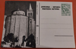 Yugoslavia C1958 Croatia - Zadar - Illustrated Unused Postal Stationery Card 10 Dinars RR!! - Enteros Postales