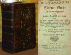 ANONYME  - NOUVEAU DICTIONNAIRE DU VOYAGEUR - NEUES UND AUSSFURLICHES DICTIONARI - 1701-1800