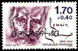 France Poste Obl Yv:2355 Mi:2486A Romain Roland Ecrivain (Obl.mécanique) (Thème) - Writers
