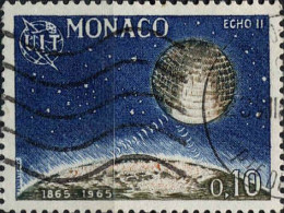 Monaco Poste Obl Yv: 665 Mi:799 UIT Echo II (cachet Rond) - Gebruikt