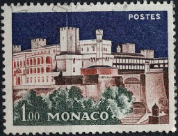 Monaco Poste Obl Yv: 550 Mi:648 Palais Princier De Nuit (cachet Rond) - Gebraucht