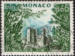 Monaco Poste Obl Yv: 538 Mi:644 Palais Princier (TB Cachet Rond) - Usati