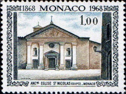 Monaco Poste N** Yv: 748 Mi:895 Ancienne Eglise St Nicolas - Nuovi