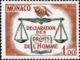 Monaco Poste N** Yv: 661 Mi:792 Déclaration Des Droits De L'homme - Nuovi