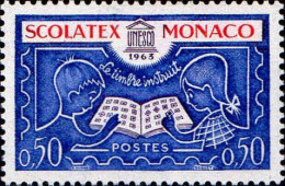 Monaco Poste N** Yv: 617 Mi:741 Scolatex Unesco Le Timbre Instruit - Nuovi