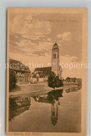 43321466 Kehl Rhein Stadtweiher Mit Kath. Kirche Kehl Rhein - Kehl